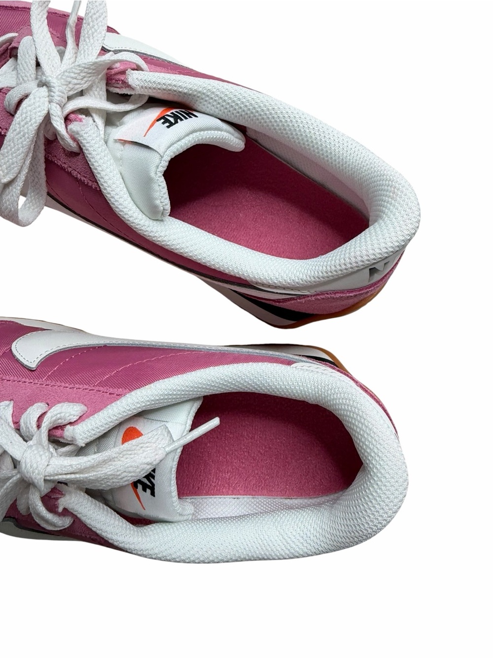 NIKE Pacific Women's Sneaker Pink & White Retro Runner Sneakers Women's Size 8 - Picture 8 of 10